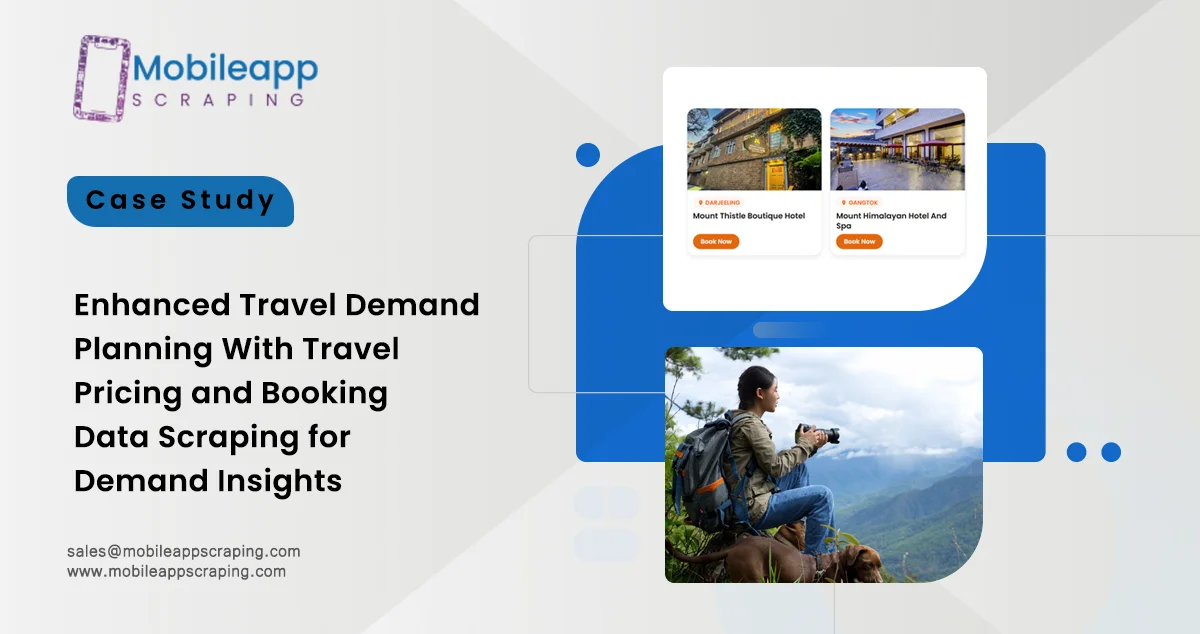 Travel Pricing and Booking Data Scraping for Demand Insights